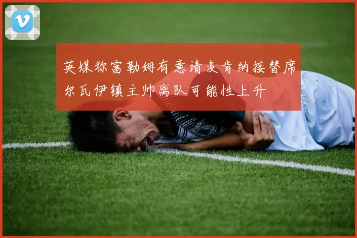 英媒称富勒姆有意请麦肯纳接替席尔瓦伊镇主帅离队可能性上升